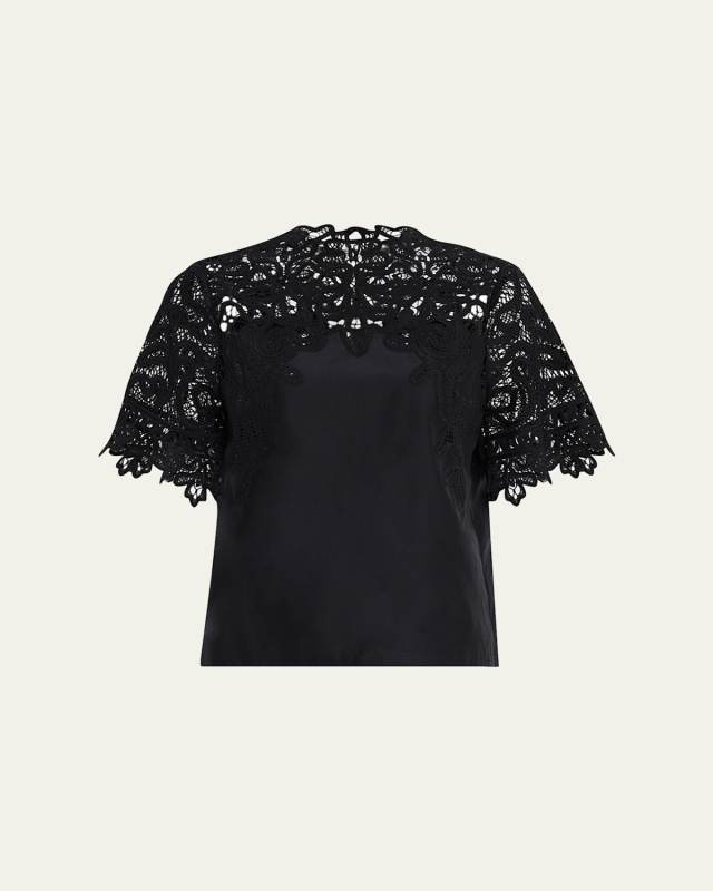 Delia Lace Top